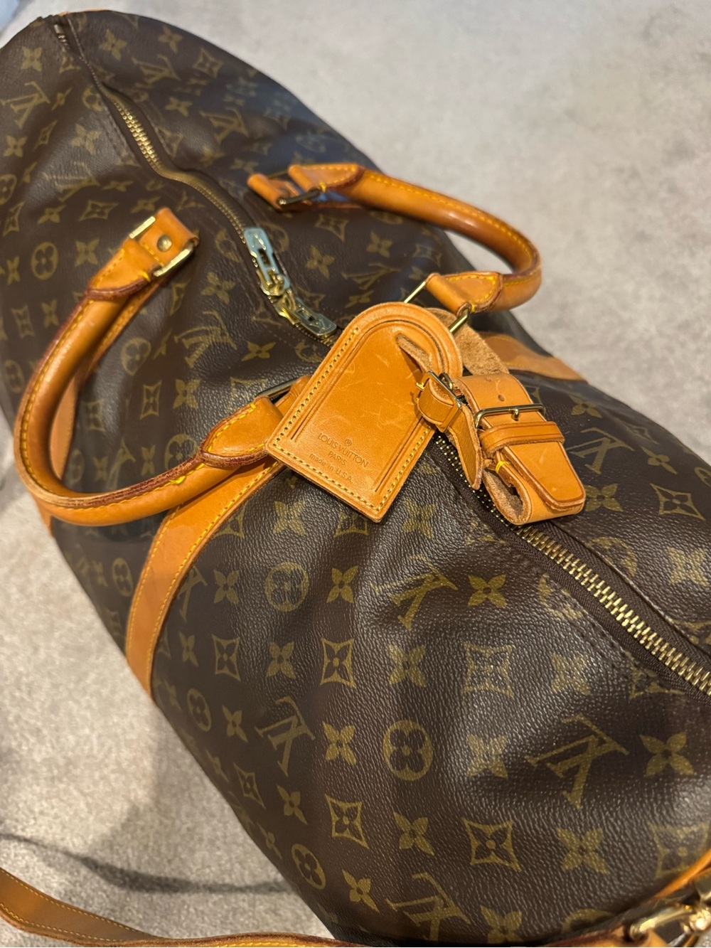 Louis Vuitton Monogram Keep all Bandouliere 55 - Picture 5 of 10